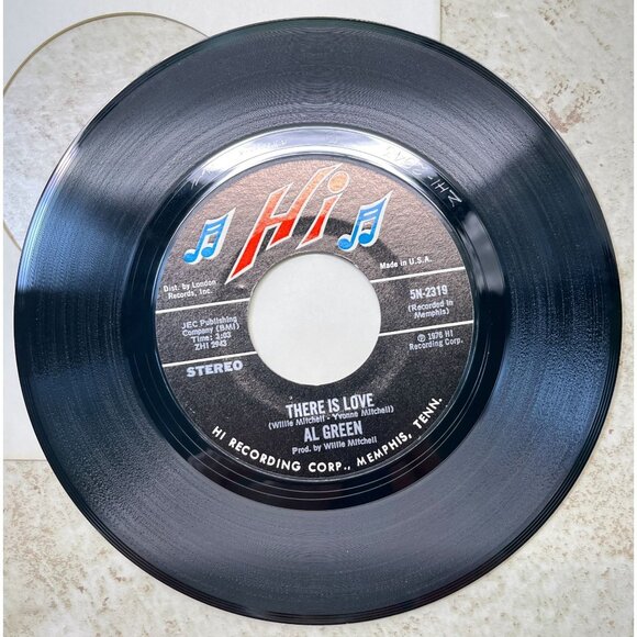 Al Green Keep Me Cryin / There Is Love 45 Soul 1976 Hi 2319 VG+ - Picture 7 of 7